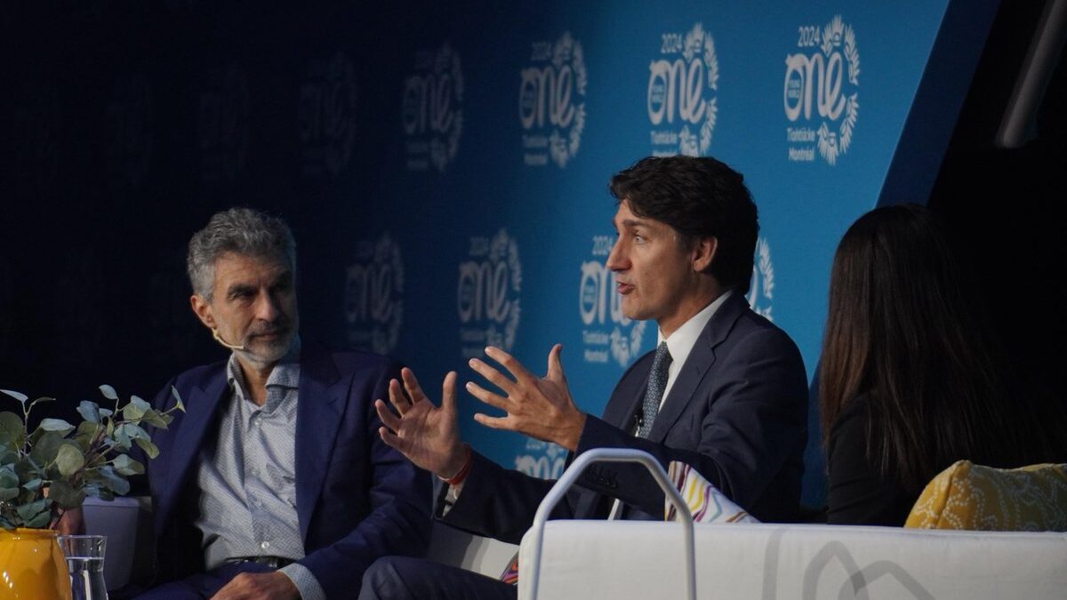 Prime Minister Justin Trudeau Showcases AI Leadership at One Young World Summit in Montréal