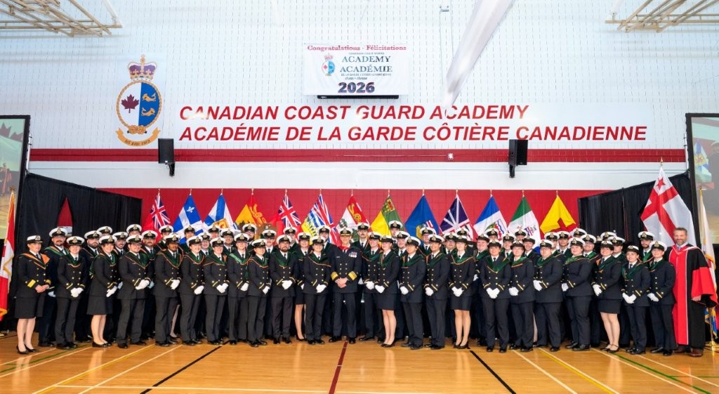 Canadian Coast Guard Welcomes New Officers as CCGS Naalak Nappaaluk Takes Centre Stage
