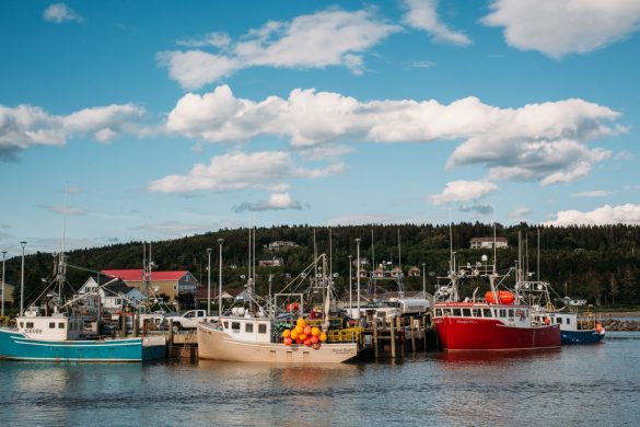Communities across Atlantic Canada need infrastructure that works, today and for the future. Image source: https://www.pexels.com/photo/photograph-of-fishing-boats-on-a-dock-11150630/