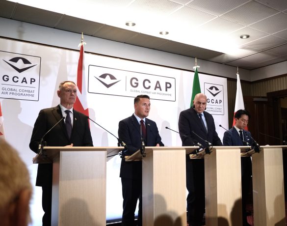 Canada will become the first observer nation in the Global Combat Air Programme (GCAP). Image source: https://x.com/DavidMcGuinty/status/2079620485482954977